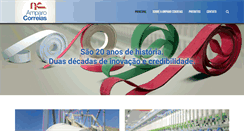 Desktop Screenshot of amparocorreias.com.br